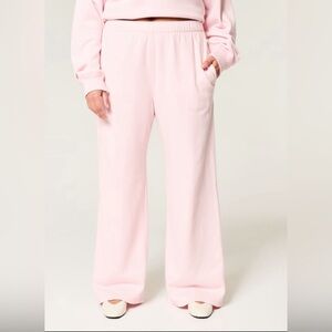 New Pink Fleece Sweatpants